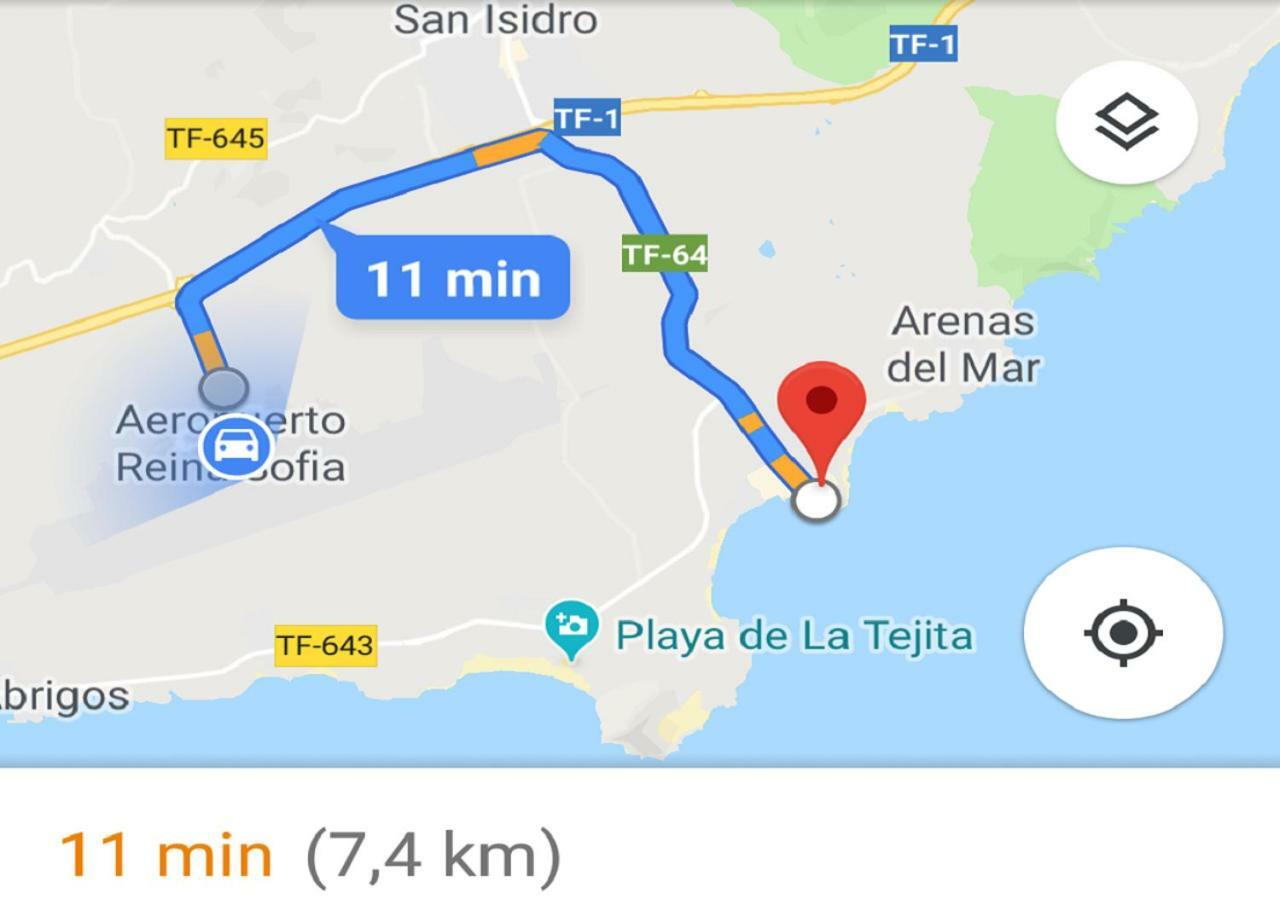 Ben'Sholidayflat Ideal For Families Groups And Couples Terrace Solarium Wi-Fi Netflix Smart Tv El Médano Eksteriør billede